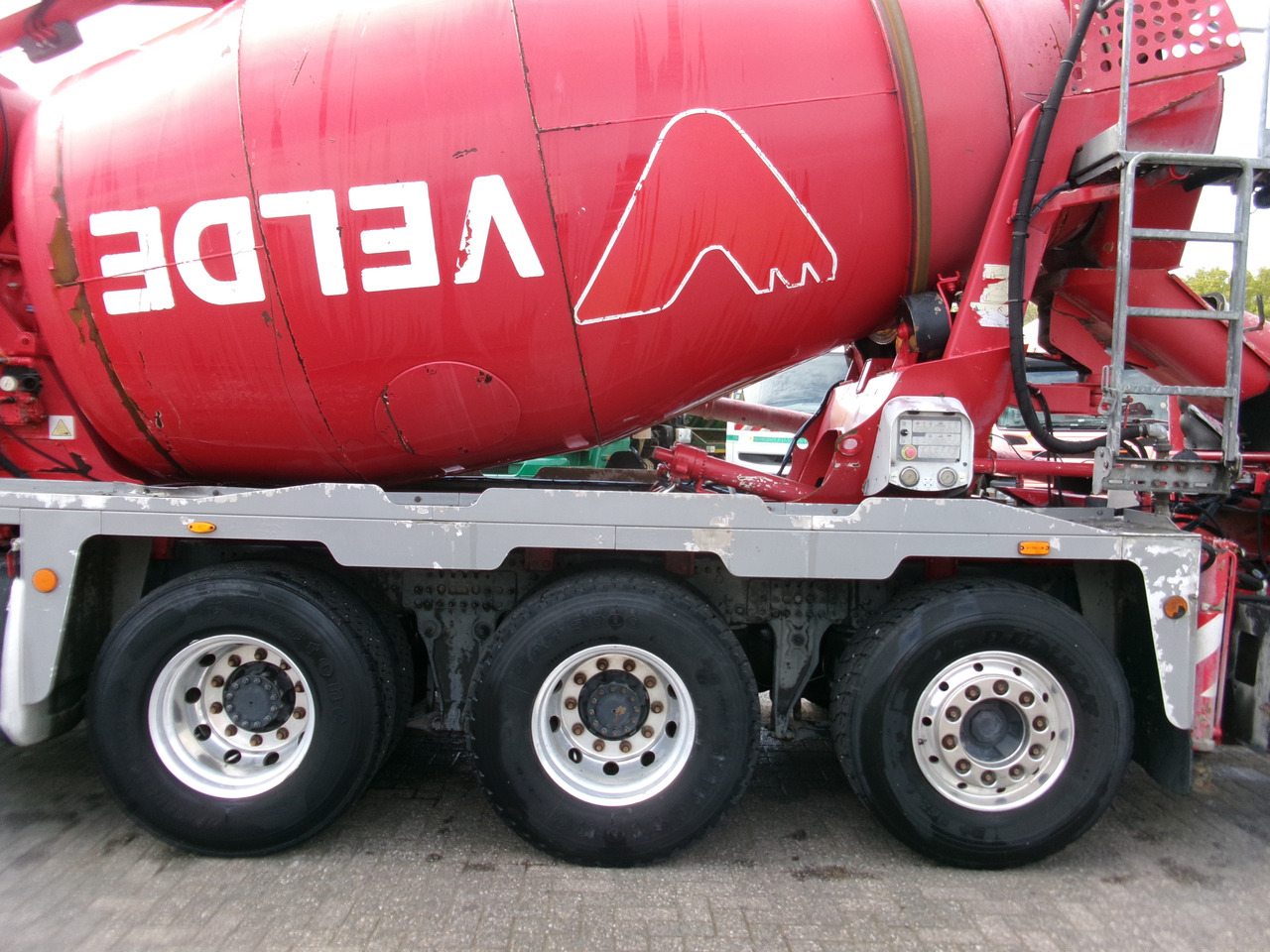 Бетоновоз Volvo FM 420 8X4 Cifa MK25H concrete pump 25 m / mixer 7 m3: снимка 10
