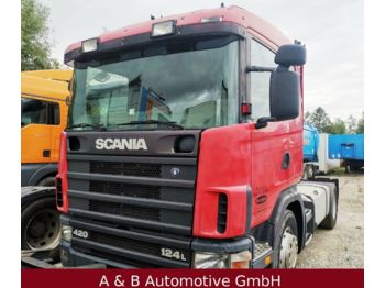 Влекач Scania 420 * 124L * manual * Retarder: снимка 1