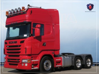 Влекач Scania R500 LA6X4HNB King of the Road, full air, alcoa: снимка 1